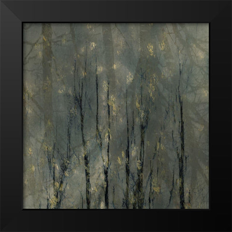 Bald Trees Black Modern Wood Framed Art Print by Talen, Nel