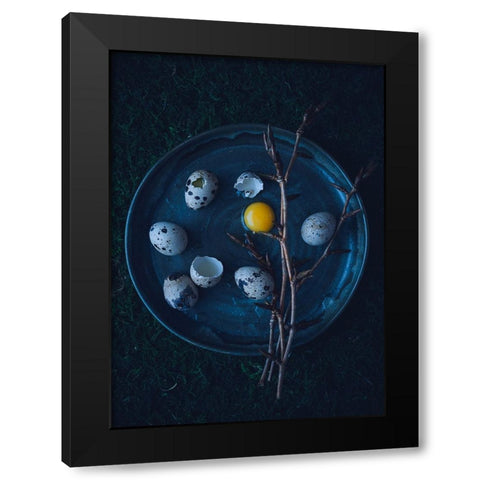 Untitled Black Modern Wood Framed Art Print by Karina, Aleksandrova