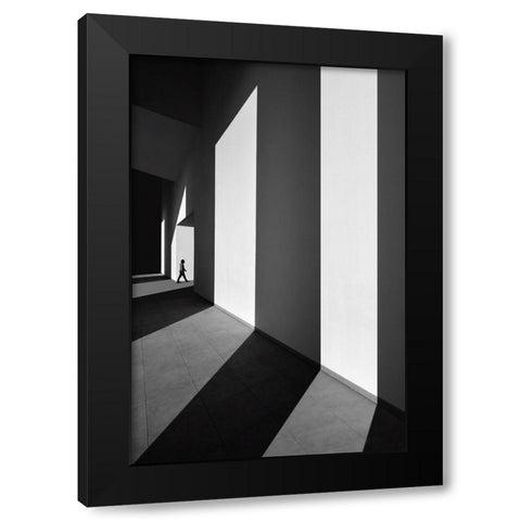 Untitled Black Modern Wood Framed Art Print by Joseph, Florentinus