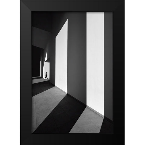 Untitled Black Modern Wood Framed Art Print by Joseph, Florentinus