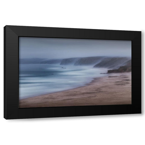 Mists Black Modern Wood Framed Art Print by Gutierrez, Lola