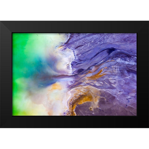 Beautiful Poison Black Modern Wood Framed Art Print by Erika, Eros