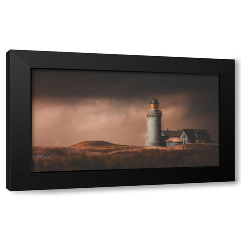 Utopia Black Modern Wood Framed Art Print by Hennen, Marcus