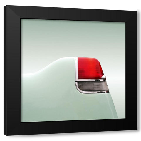 Us Classic Car 1955 Series 62 Coupe Deville Black Modern Wood Framed Art Print by Gube, Beate