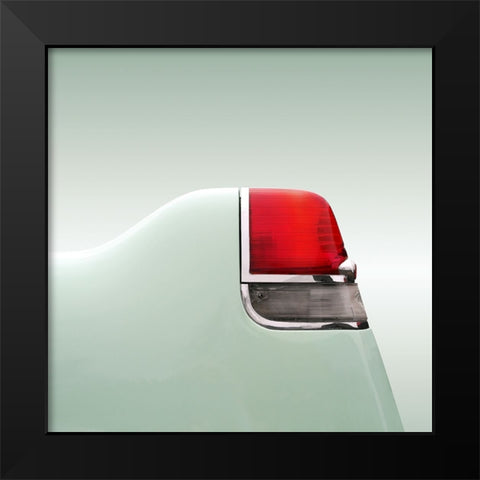 Us Classic Car 1955 Series 62 Coupe Deville Black Modern Wood Framed Art Print by Gube, Beate