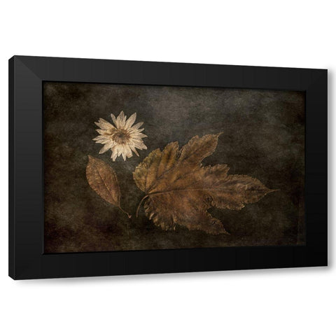 The Trio Black Modern Wood Framed Art Print by Kiral, Cicek