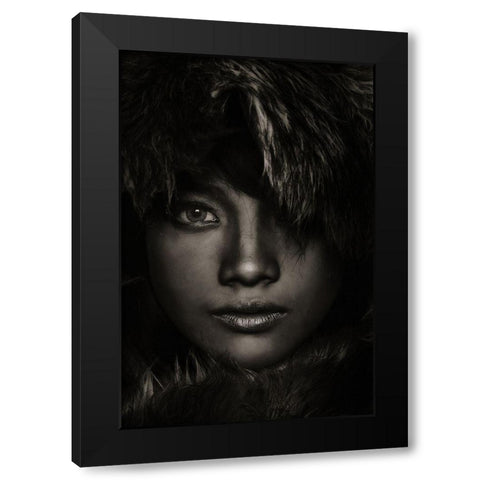Arya Dhani Prajitno Black Modern Wood Framed Art Print with Double Matting by Sulistiawan, Hari