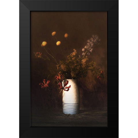 Foggy Memory Of The Past 3 Black Modern Wood Framed Art Print by Dingemans, Saskia