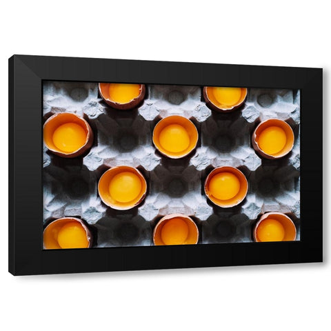 Keepdistance Black Modern Wood Framed Art Print by Karina, Aleksandrova