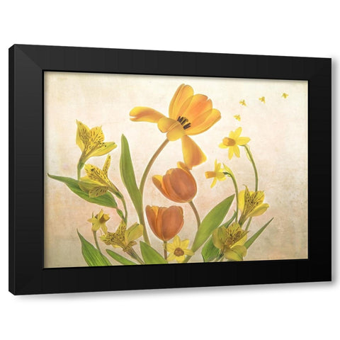 Mother Black Modern Wood Framed Art Print with Double Matting by W., Catherine
