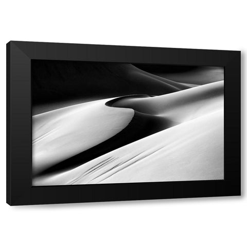 Untitled Black Modern Wood Framed Art Print by Momeni, Mohammadreza