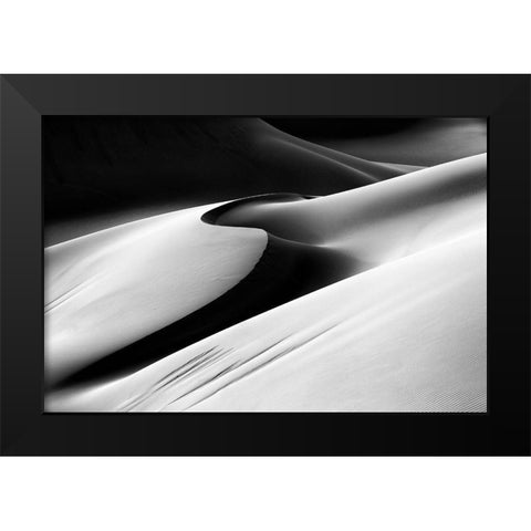 Untitled Black Modern Wood Framed Art Print by Momeni, Mohammadreza