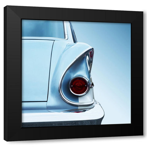 Us Classic Car Brookwood 1958 Black Modern Wood Framed Art Print by Gube, Beate