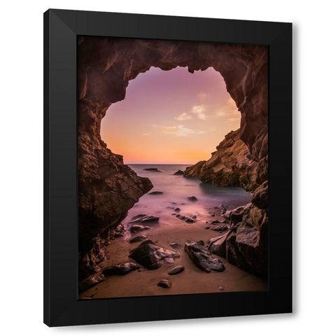 Leo Carrillo Black Modern Wood Framed Art Print with Double Matting by Rohr, Declan
