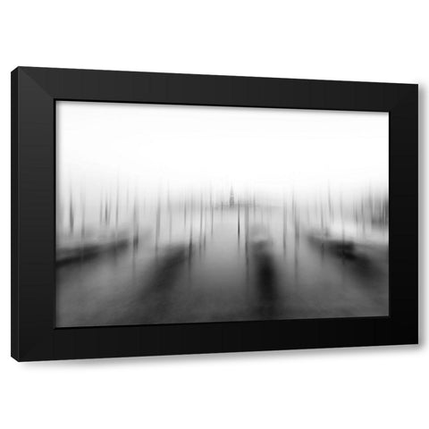 Venezia (AuAdandfrac14;AeM) Black Modern Wood Framed Art Print by Deng, Larry