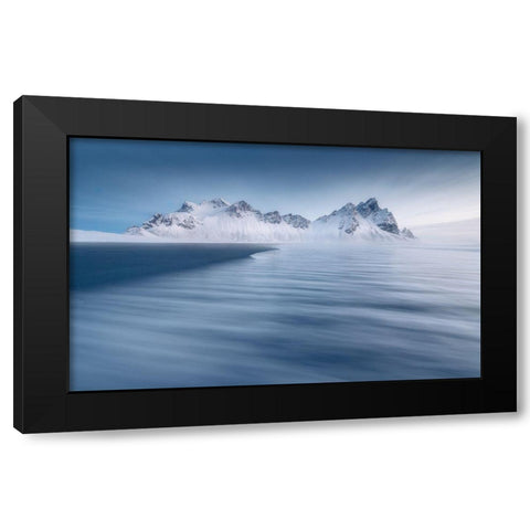 Untitled Black Modern Wood Framed Art Print by Rojek, Tomasz