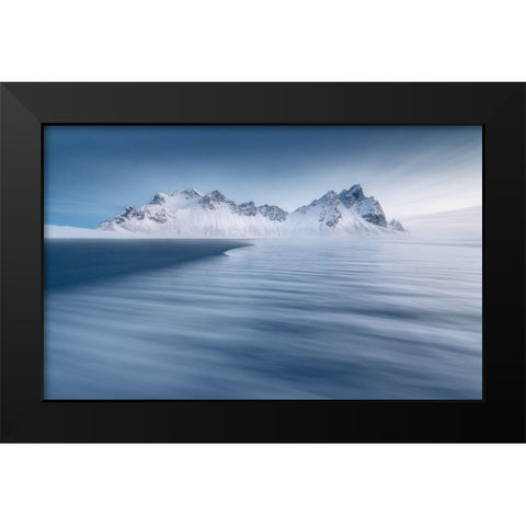 Untitled Black Modern Wood Framed Art Print by Rojek, Tomasz