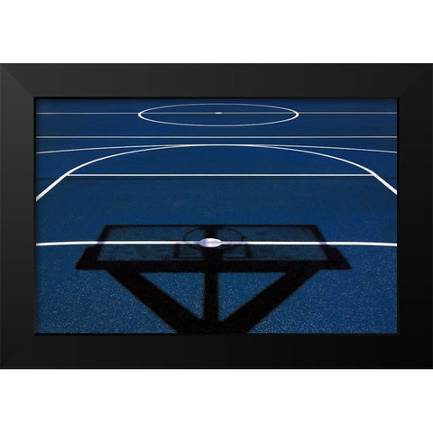 The Court Black Modern Wood Framed Art Print by Hawerkamp, Hans-Wolfgang