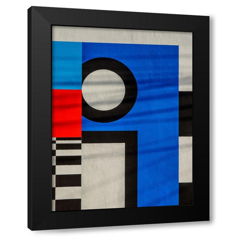 I Black Modern Wood Framed Art Print by Surleac, Marius