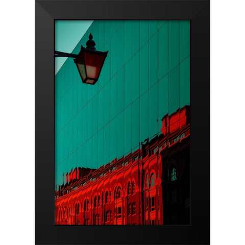 A Light At The Window. Black Modern Wood Framed Art Print by Hamilton, Chris