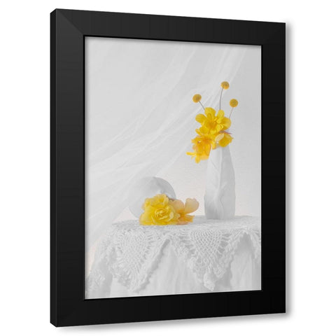 A Bright Day Black Modern Wood Framed Art Print with Double Matting by Jacobs, Lydia