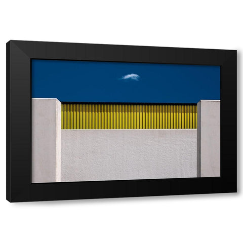 The Cloud Black Modern Wood Framed Art Print by Endermann, Rolf