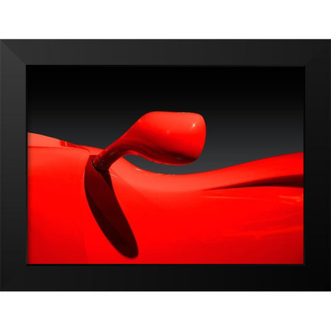 Untitled Black Modern Wood Framed Art Print by Nabeel, Ibrahim