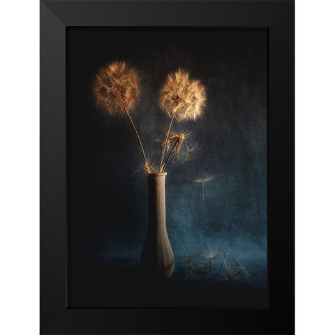 Untitled Black Modern Wood Framed Art Print by Grambone, Antonio