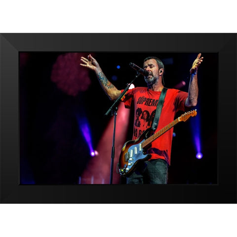 In Memory Of Pau Donacs-Jarabe De Palo Black Modern Wood Framed Art Print by Domont, Jois