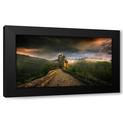 Eltz... Black Modern Wood Framed Art Print with Double Matting by Browko, Krzysztof