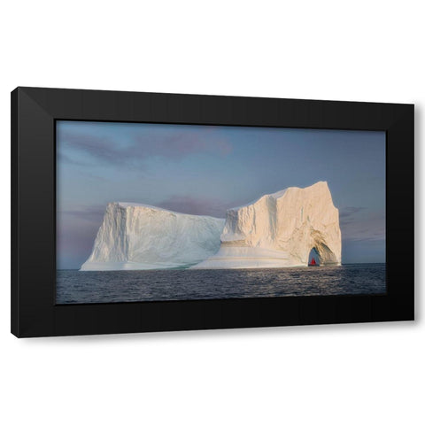 White Giants Black Modern Wood Framed Art Print with Double Matting by Macua, Gerald