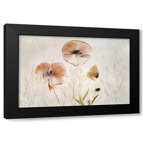 Light And Soft Black Modern Wood Framed Art Print by Talen, Nel