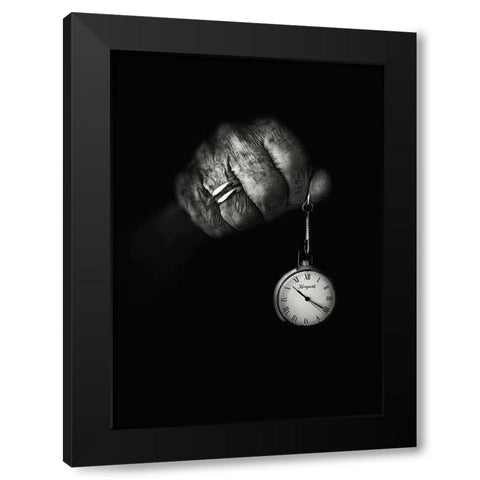 Un Tiempo Pequeapo. Black Modern Wood Framed Art Print by Luis Seco, Juan