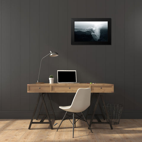 Beauty In Nature Black Modern Wood Framed Art Print by Deng, Larry