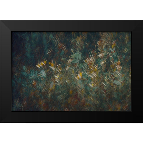 Late Summer Black Modern Wood Framed Art Print by Talen, Nel
