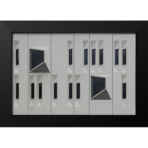 Special Windows Black Modern Wood Framed Art Print by Luycx, Theo