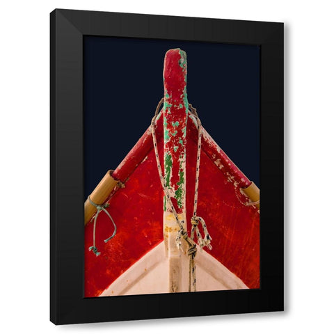 Boat - Liii Black Modern Wood Framed Art Print with Double Matting by Wood, Carlos