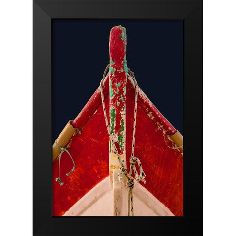 Boat - Liii Black Modern Wood Framed Art Print by Wood, Carlos