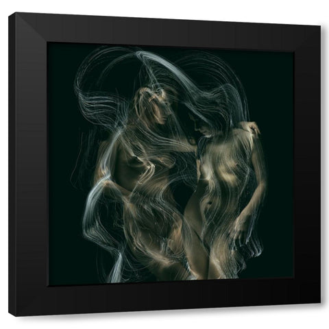 Rem_7659 Black Modern Wood Framed Art Print with Double Matting by Apshenieks, Andris