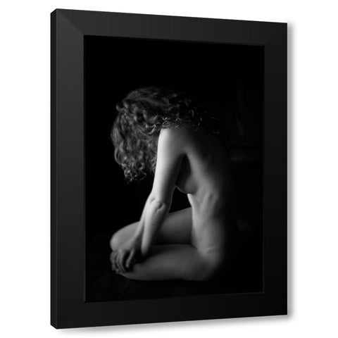 Hidden Black Modern Wood Framed Art Print with Double Matting by Brackstone, Mel