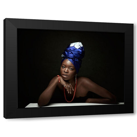 Roots. Black Modern Wood Framed Art Print with Double Matting by Bruno, Giacomo
