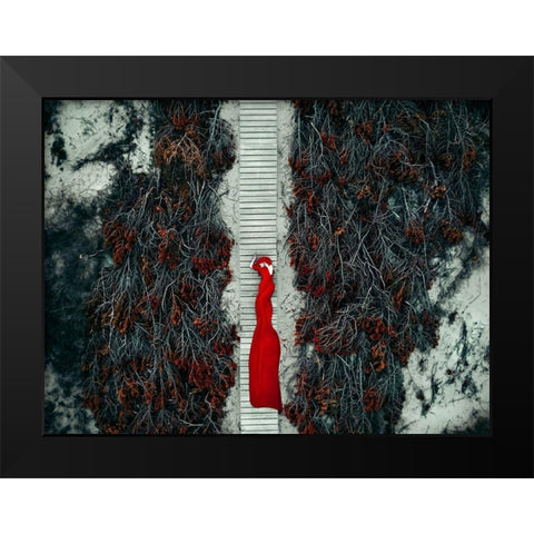 My Road-My Dream-My Life... Black Modern Wood Framed Art Print by Bolgov, Ruslan