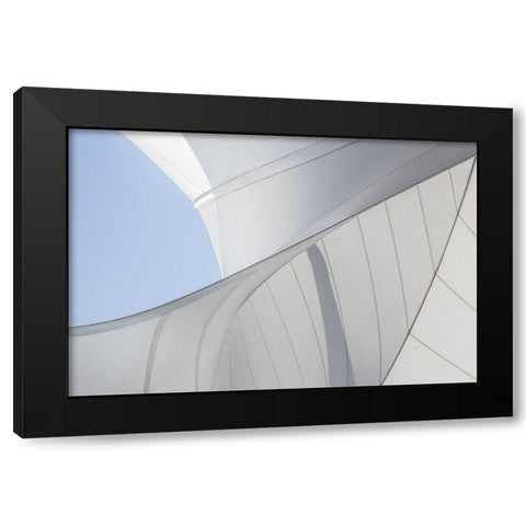 Canvas Black Modern Wood Framed Art Print by Claes, Gilbert