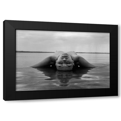 Untitled Black Modern Wood Framed Art Print by Faletkin, Mikhail