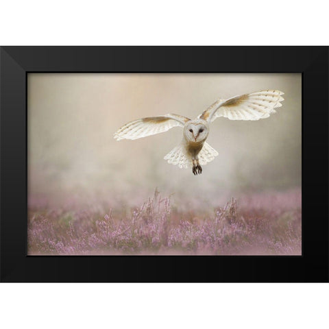 Lovely Black Modern Wood Framed Art Print by Plovie, Kevin