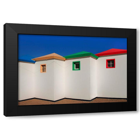 Wardrobe Black Modern Wood Framed Art Print with Double Matting by Kravanja, Jure