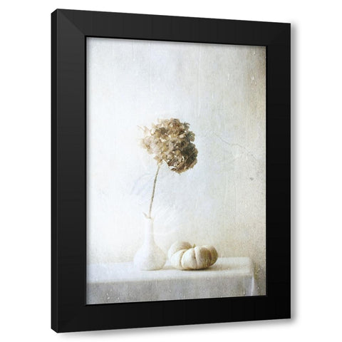 Autumn Feelings Black Modern Wood Framed Art Print by Devos, Delphine