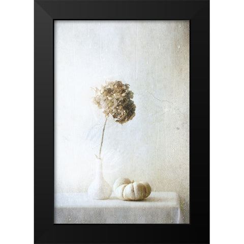 Autumn Feelings Black Modern Wood Framed Art Print by Devos, Delphine