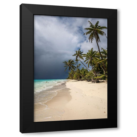 See The Storm Coming Black Modern Wood Framed Art Print by Wrobel, Karsten