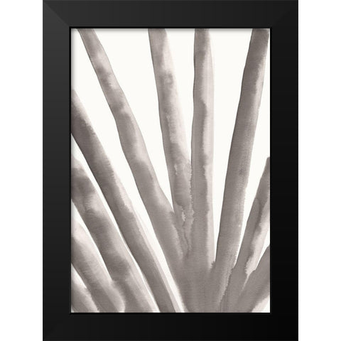 Aloe Vera Black Modern Wood Framed Art Print by 1x Studio